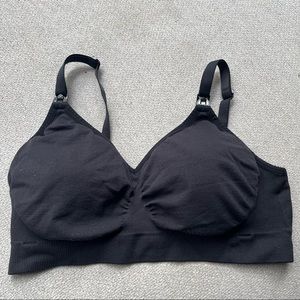 Bravado Nursing Bra Black large